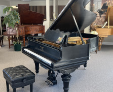 Steinway ice cream cone model A grand piano with PianoDisc player system